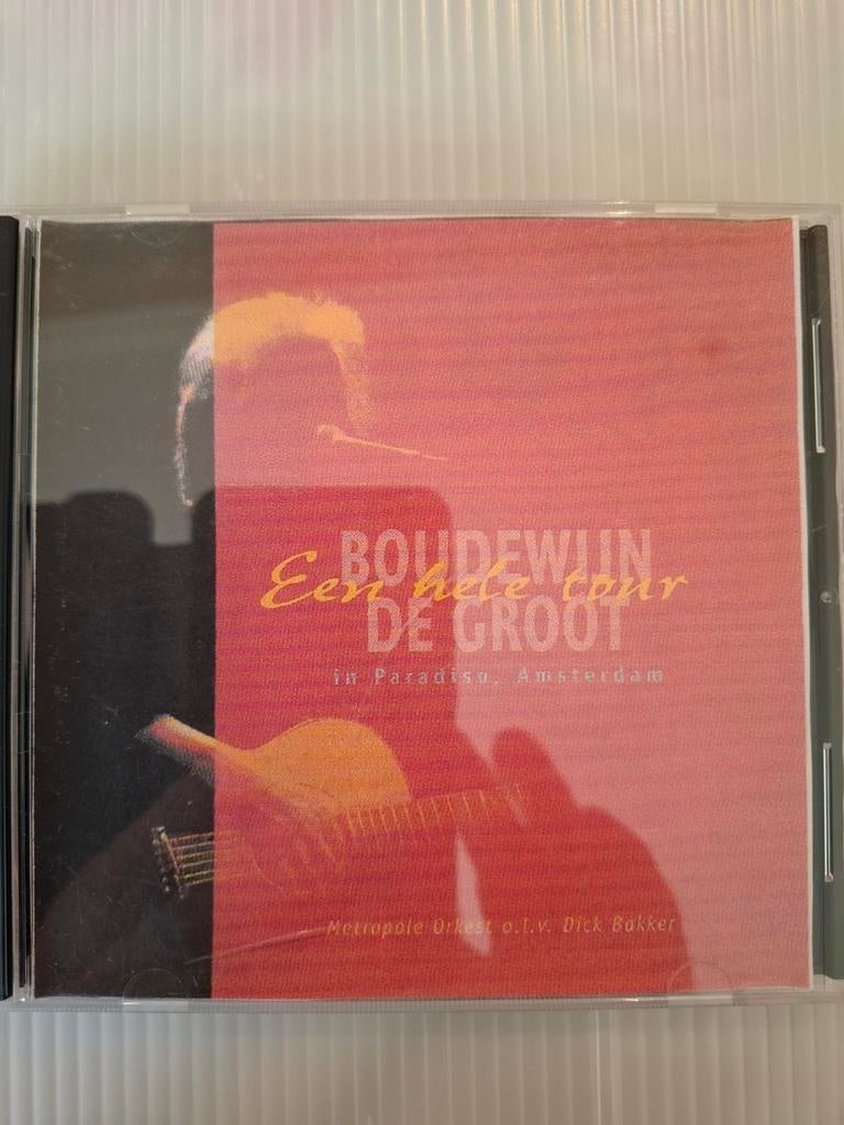 Boudewijn de Groot - Een hele tour in Paradiso CD, Ophalen of Verzenden, Zo goed als nieuw, Pop