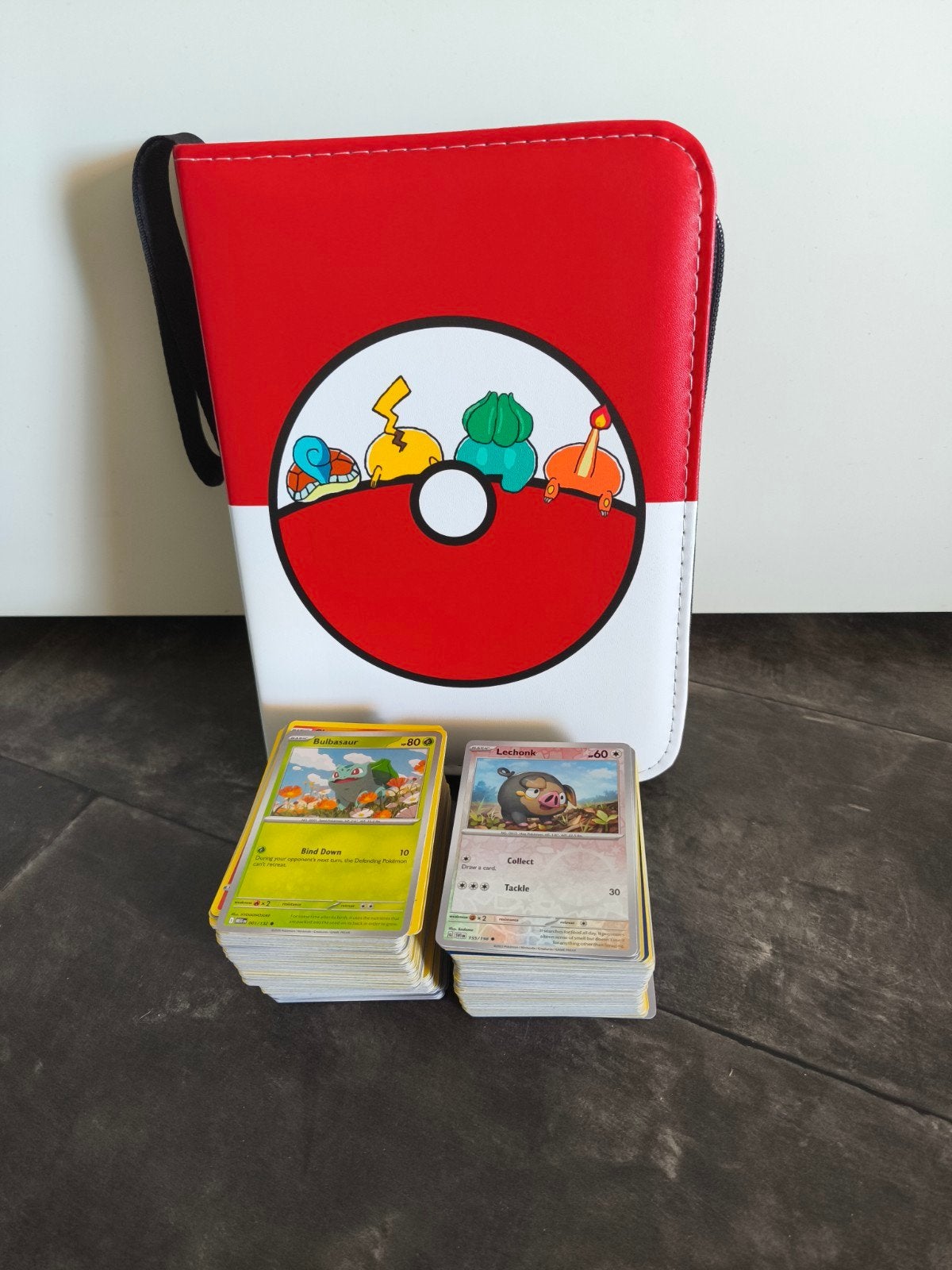 Pokémon verzamelmap / binder met 350 pokemonkaarten, Ophalen of Verzenden, Meerdere kaarten