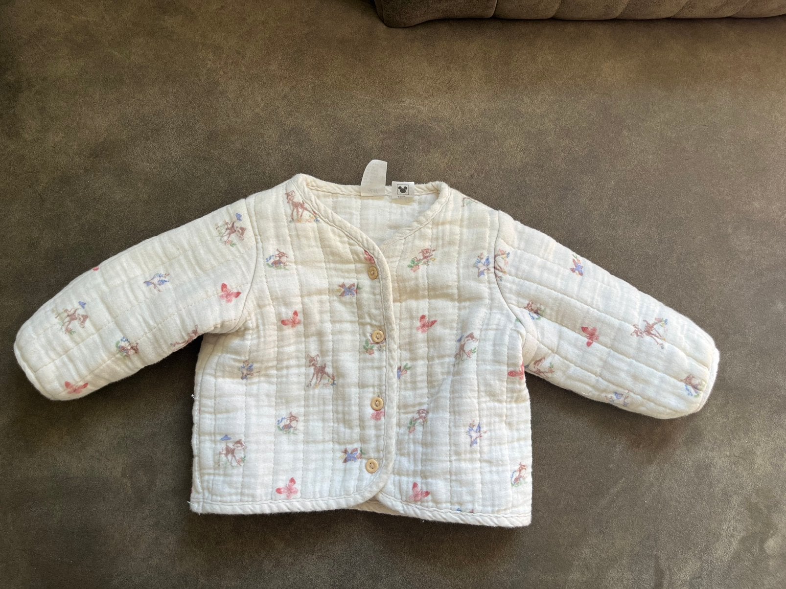 H&M Disney Home Sanderson gewatteerd jasje 4-6M, Kinderen en Baby's, Babykleding | Overige, Ophalen, Zo goed als nieuw, Jongetje of Meisje