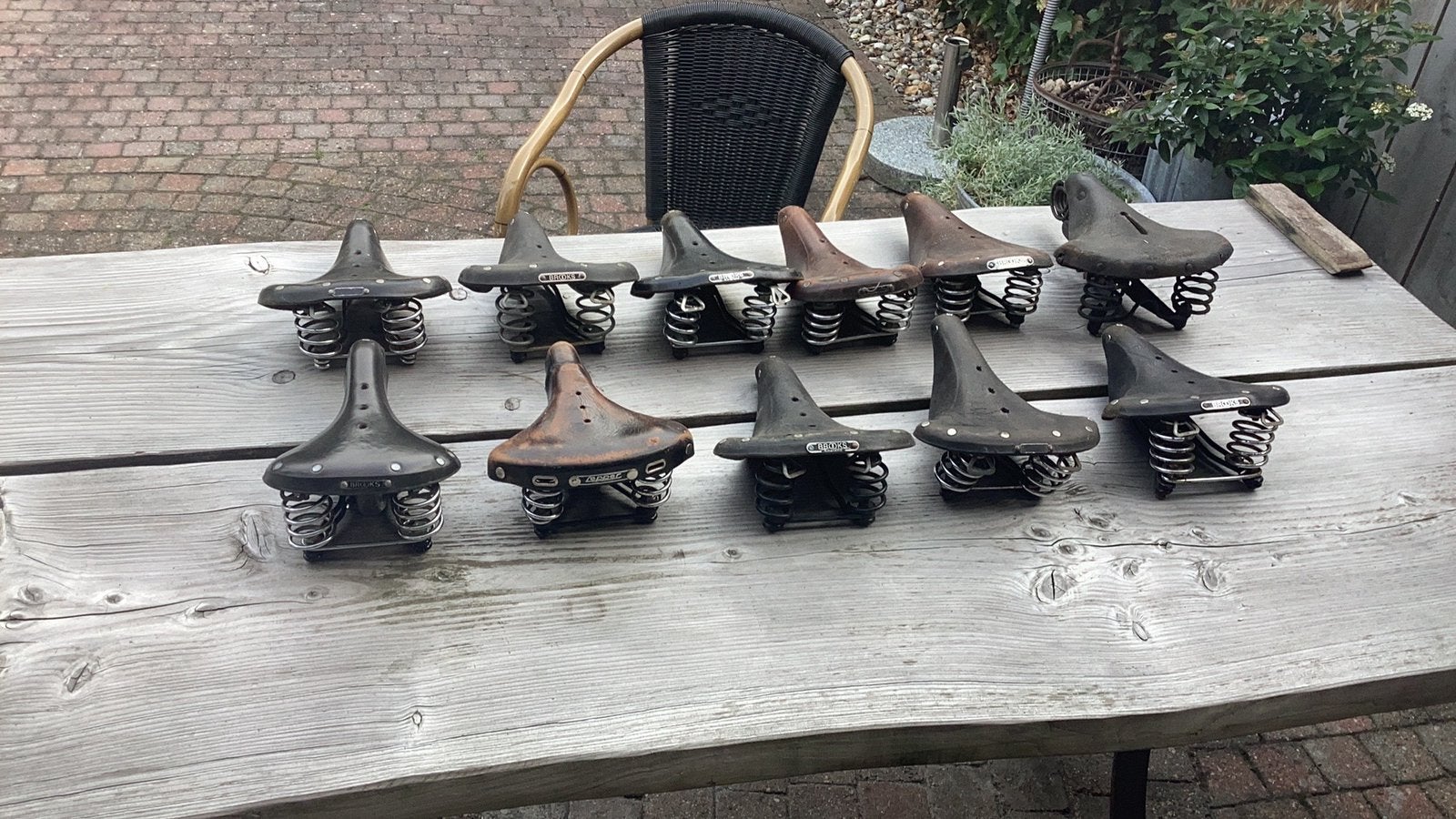 Brooks en Lepperzadels 11x, Ophalen of Verzenden, Gebruikt