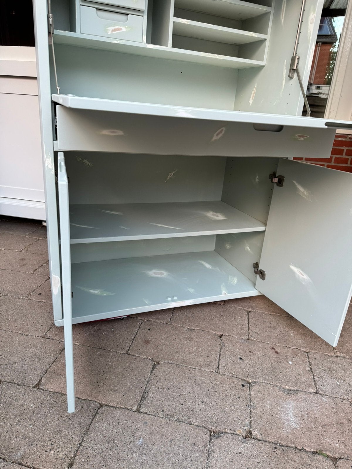 Secretaire  bureau nieuwe lak., Ophalen, Zo goed als nieuw
