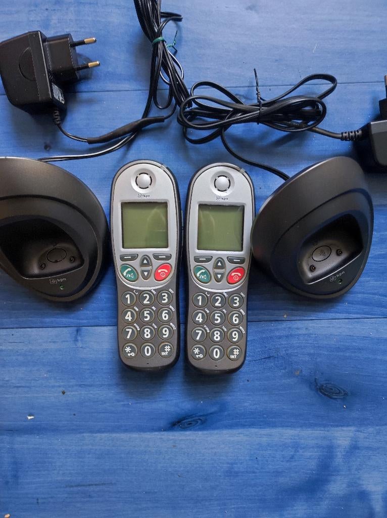 BOSTON XL2 Dect-telefoons, Telecommunicatie, Vaste telefoons | Handsets en Draadloos, Ophalen, Gebruikt, 2 handsets