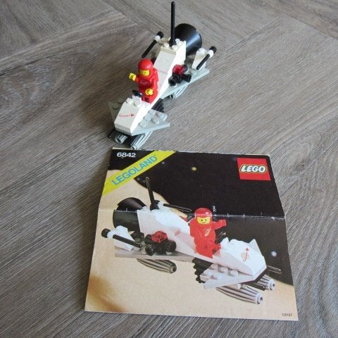 lego ruimte 6842 shuttle craft, Gebruikt, Lego, Ophalen of Verzenden, Space