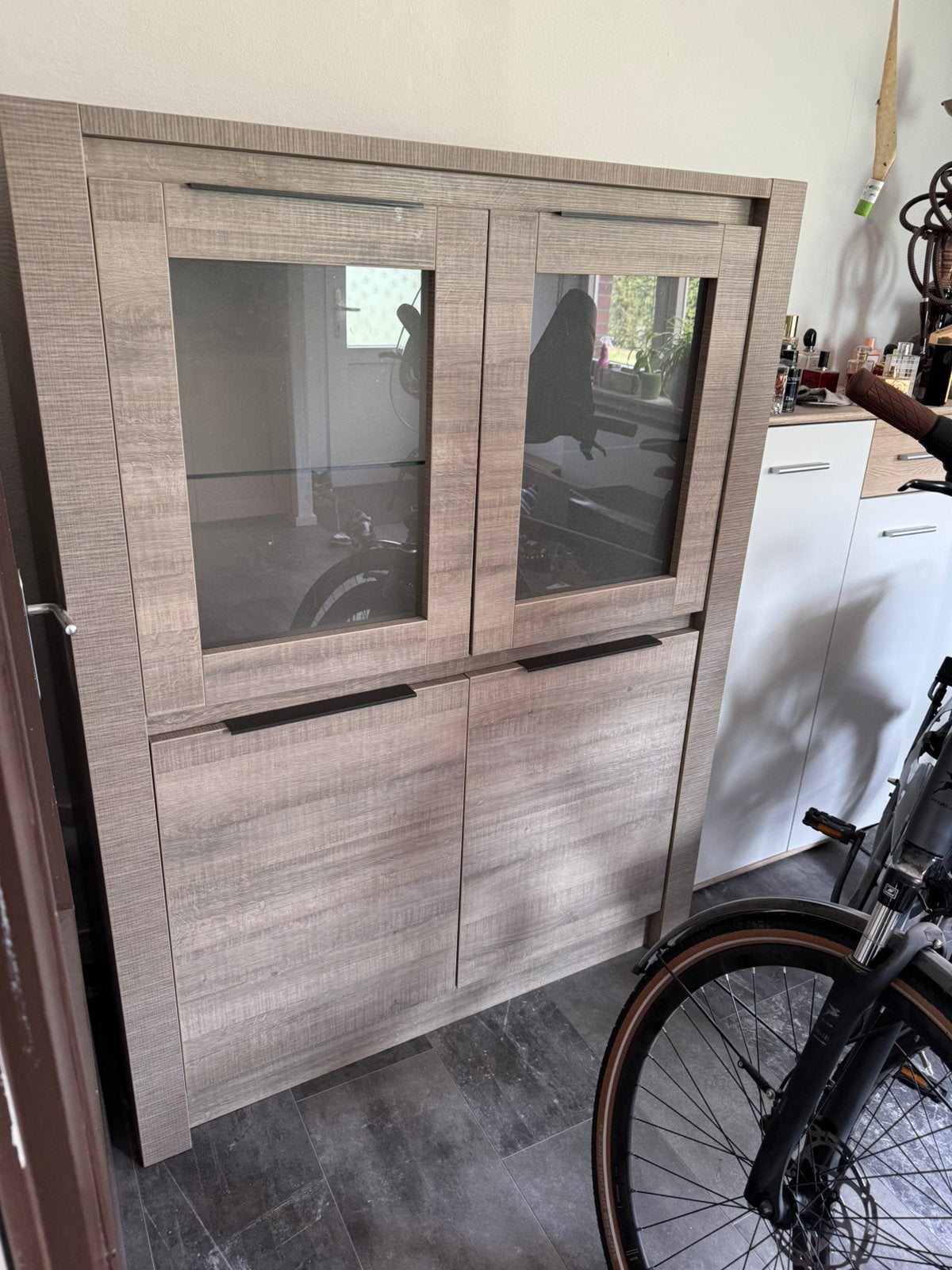 Buffet kast, Ophalen, Gebruikt, 25 tot 50 cm, 100 tot 150 cm