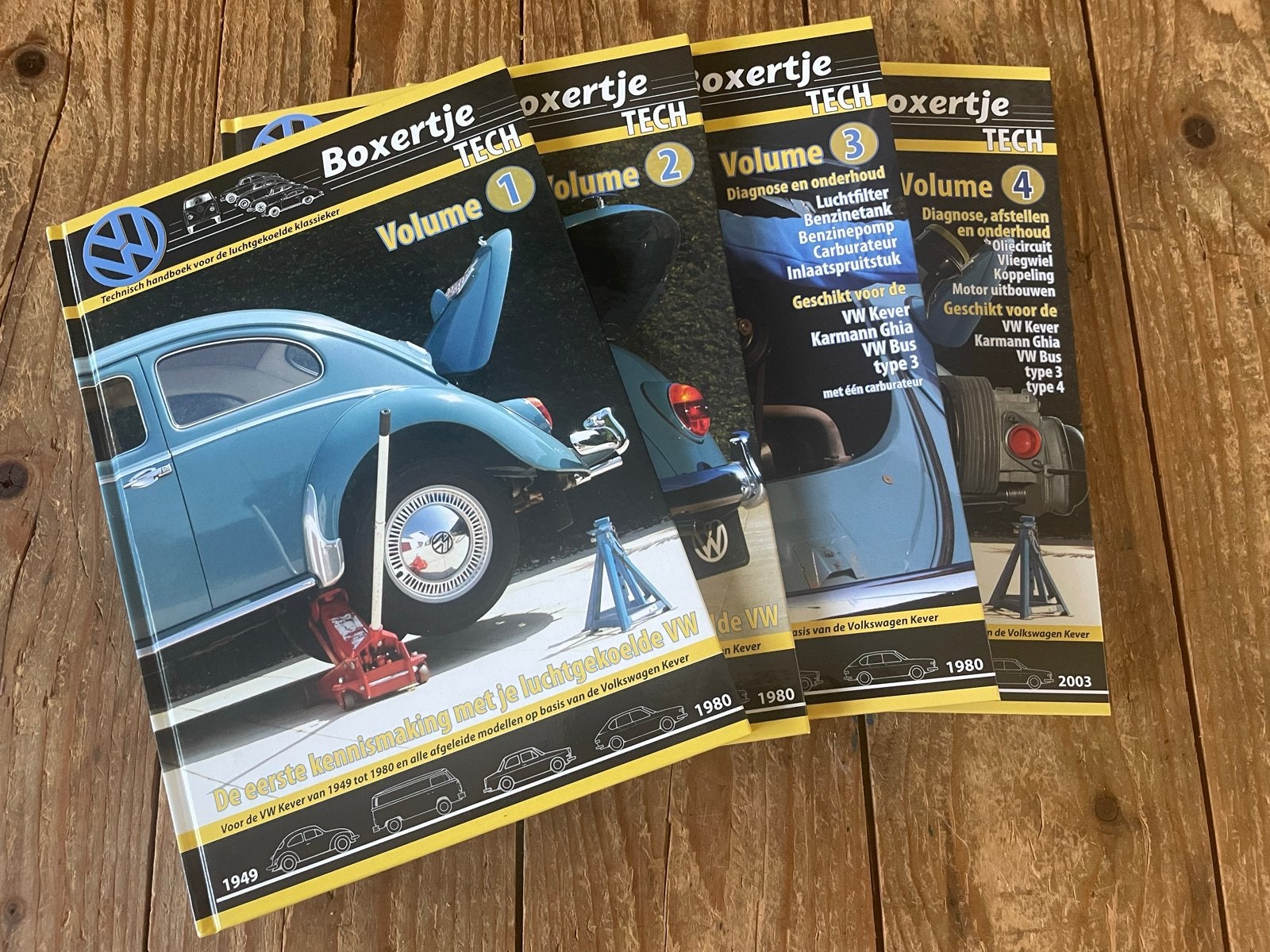 Boxertje Tech VW Kever Handboeken - Complete Set, Ophalen of Verzenden, Zo goed als nieuw, Volkswagen