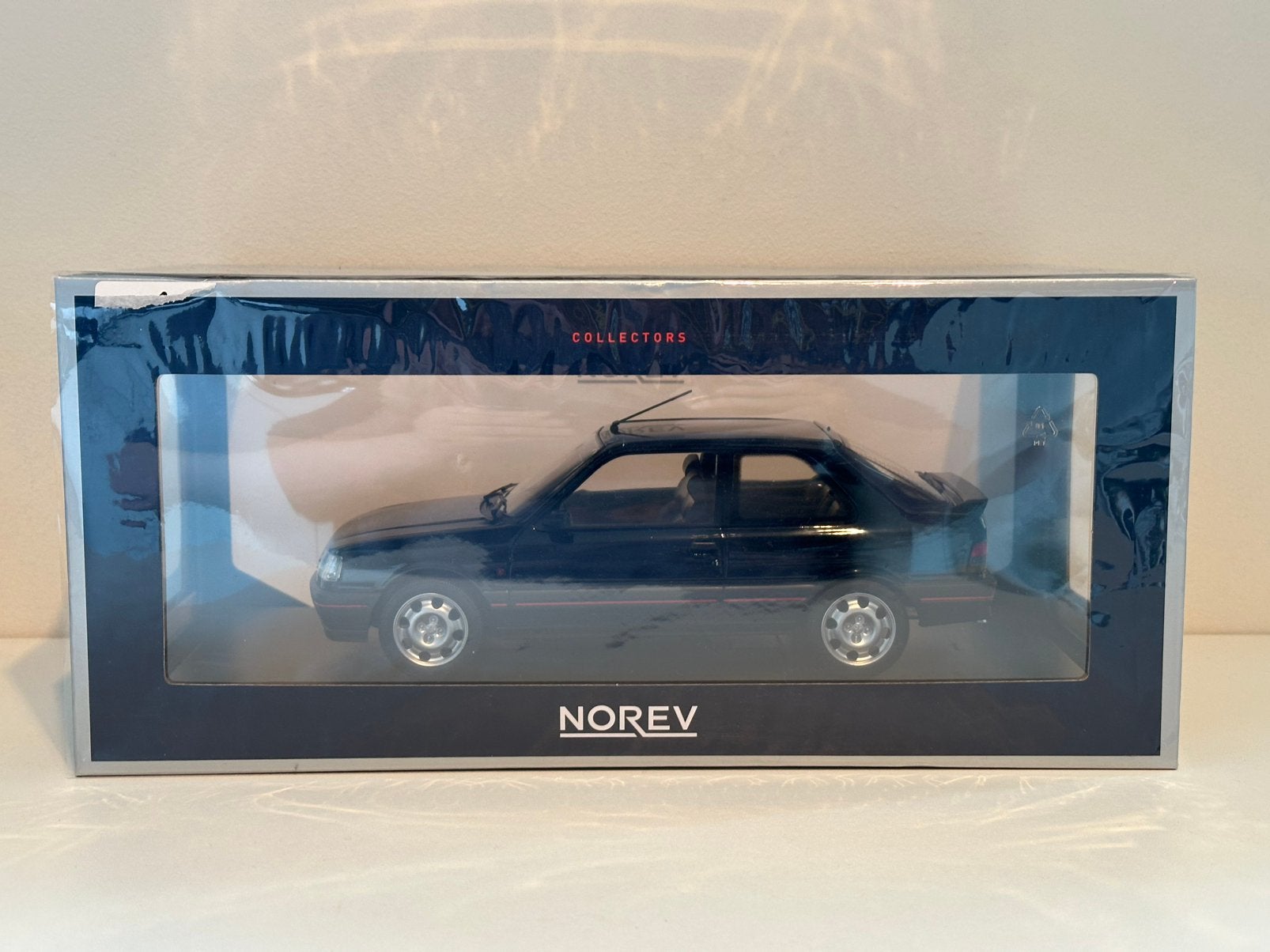 Peugeot 309 GTI Coupe | Norev | schaal 1:18, Ophalen of Verzenden, Zo goed als nieuw, Norev
