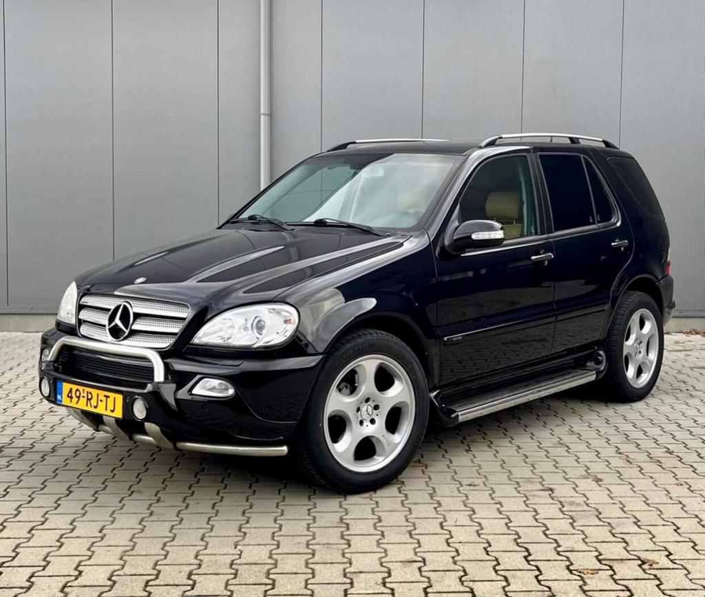 Mercedes-Benz ML350 Special Edition Brabus leer V6 4Matic, Automaat, Beige, Zwart, Leder