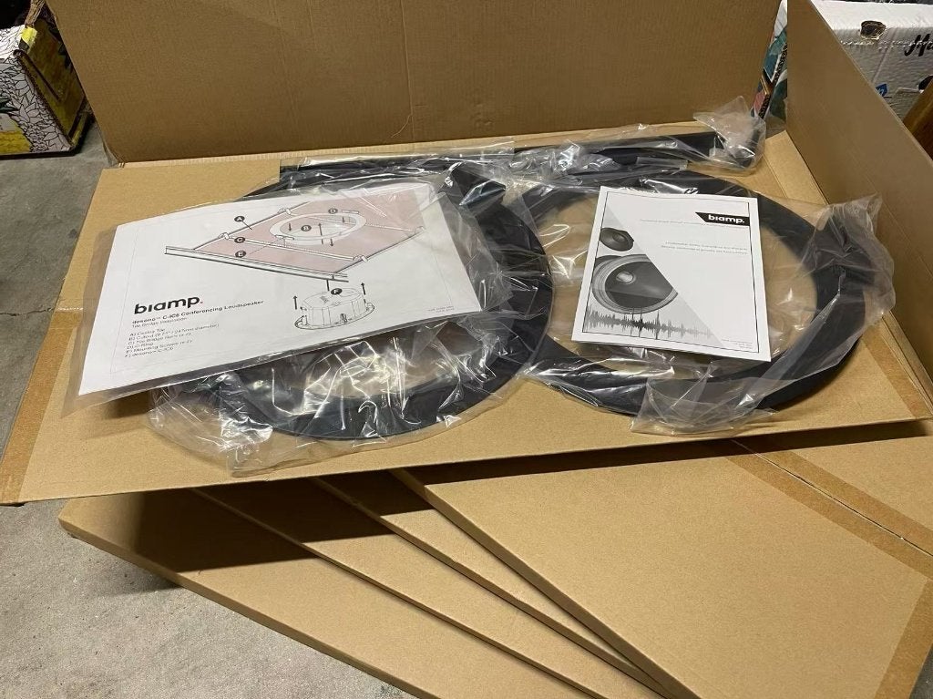 5 stuk nieuwe biamp desono c-ic6 loudspeaker mounting railes, Ophalen of Verzenden, Nieuw, Minder dan 60 watt, Overige merken