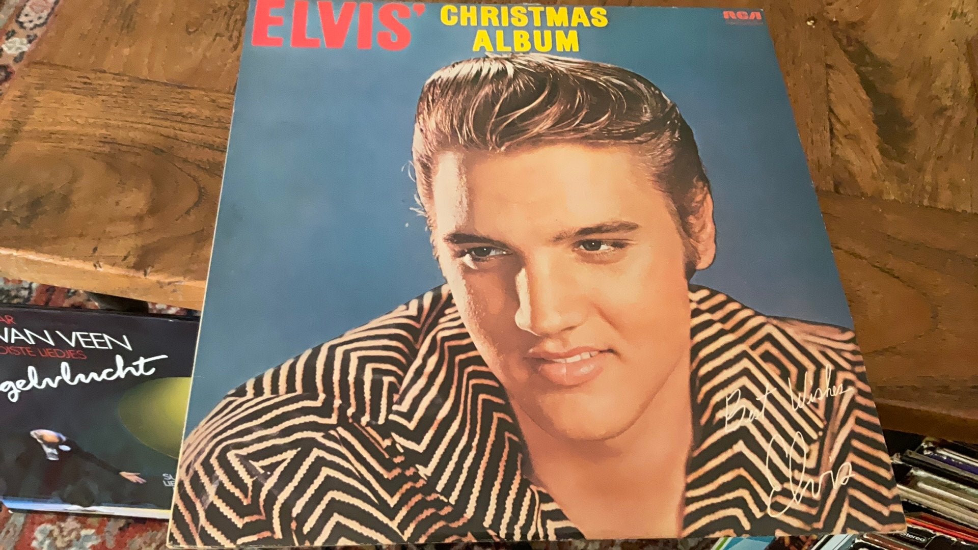Elvis Presley. Elvis’ Christmas Album, Ophalen of Verzenden, Zo goed als nieuw, 12 inch