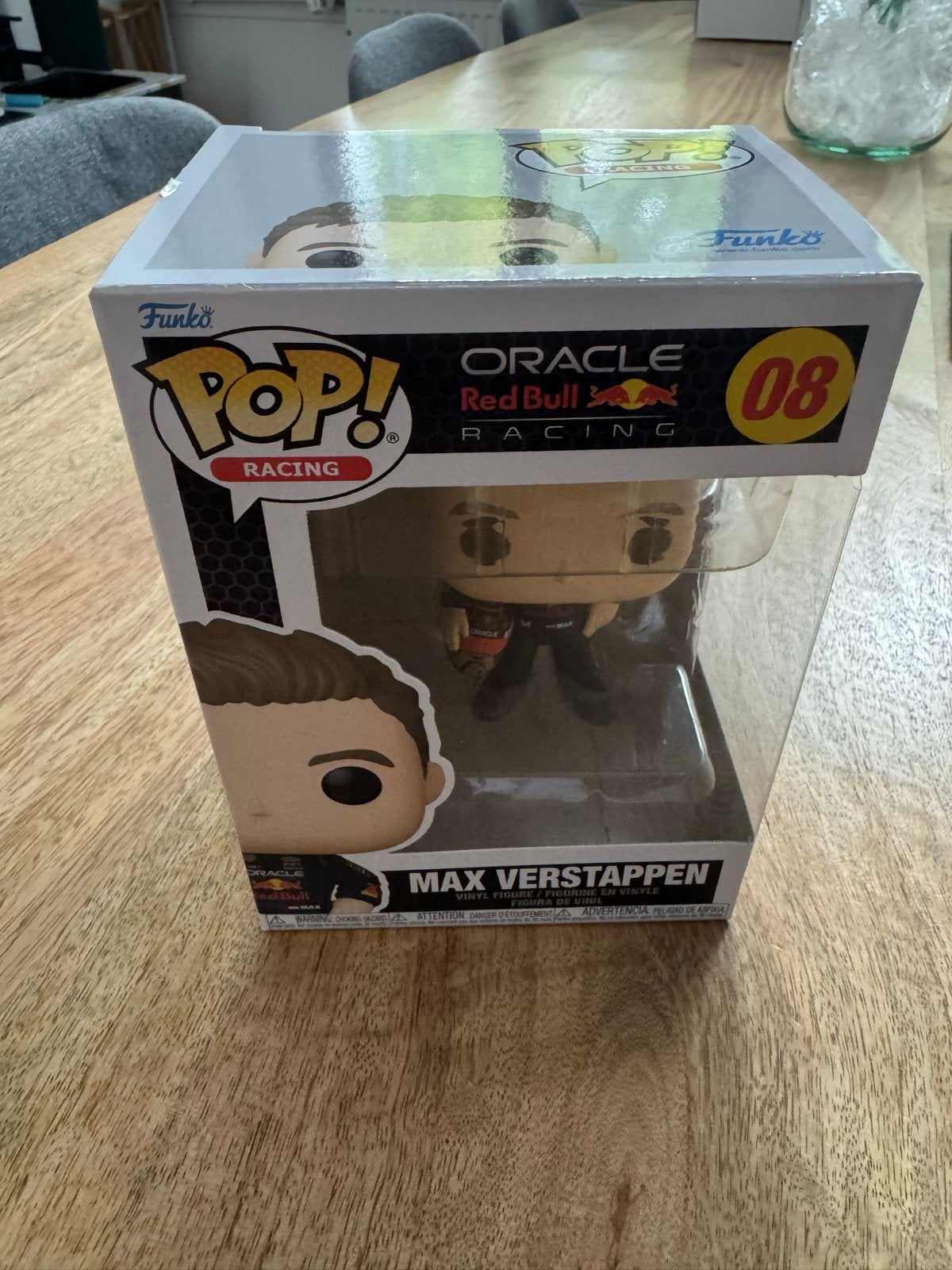 Funko Pop! Racing Max Verstappen Oracle Red Bull Racing, Ophalen of Verzenden, Nieuw