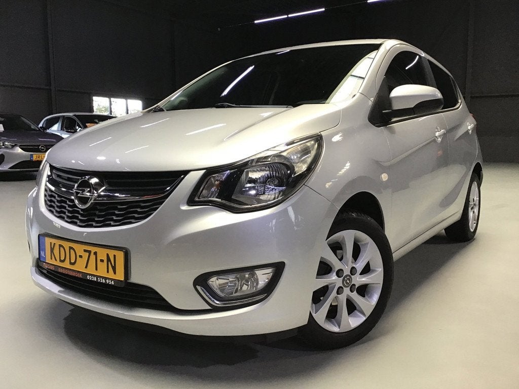 Opel KARL 1.0 ecoFLEX Selection I Climate & Cruise control I, Auto's, Opel, Voorwielaandrijving, Gebruikt, Euro 6, Leder en Stof