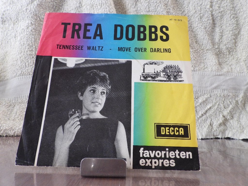 Trea Dobbs – Tennessee Waltz  - Move Over Darling 1964, Ophalen of Verzenden, Gebruikt, Pop