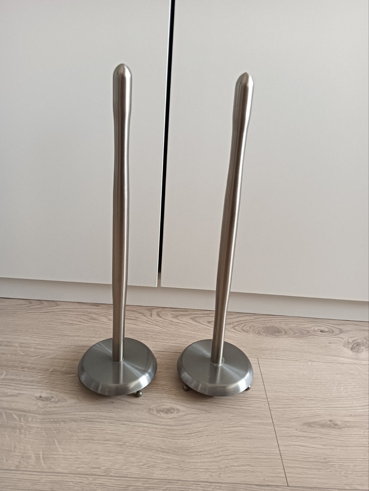 RVS WC rolhouders Lillholmen Ikea (2 stuks), Ophalen of Verzenden, Gebruikt