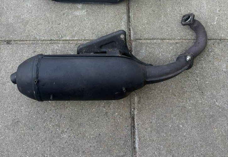 125/180cc uitlaat piaggio runner, Ophalen, Gebruikt, Uitlaat, Piaggio