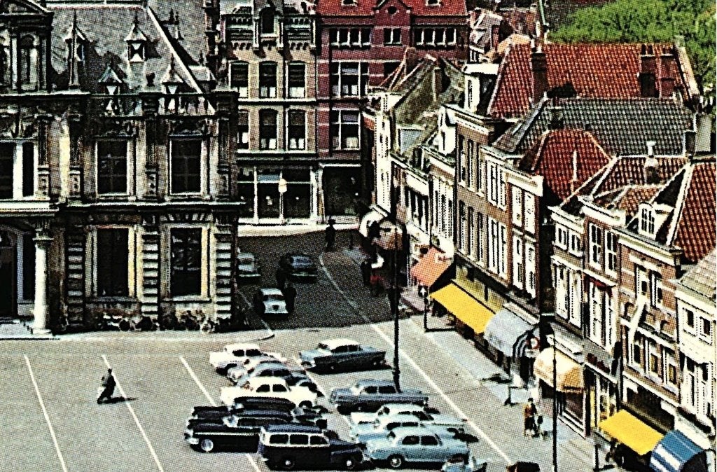 806369 Delft Stadhuis ZH Niet Gelopen, Ophalen of Verzenden, 1960 tot 1980, Ongelopen, Zuid-Holland