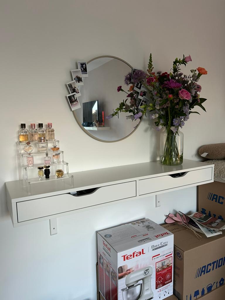Make up hangtafel Ikea, Ophalen, Zo goed als nieuw, 100 tot 150 cm, Minder dan 100 cm