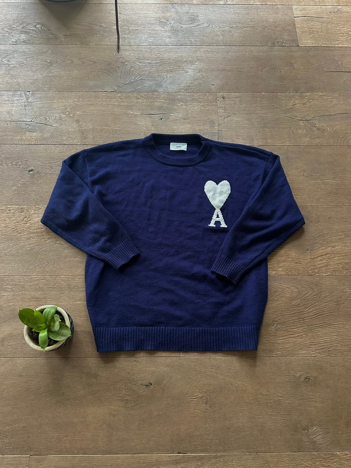 Ami paris trui, Ophalen of Verzenden, Nieuw, Maat 52/54 (L), Blauw
