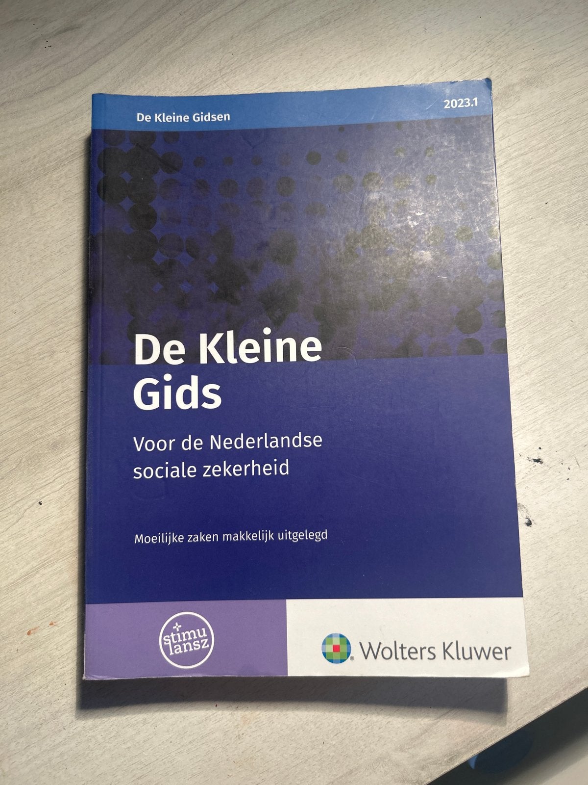 De Kleine Gids 2023.1 - Sociale Zekerheid, Ophalen of Verzenden, Gamma, Zo goed als nieuw, HBO