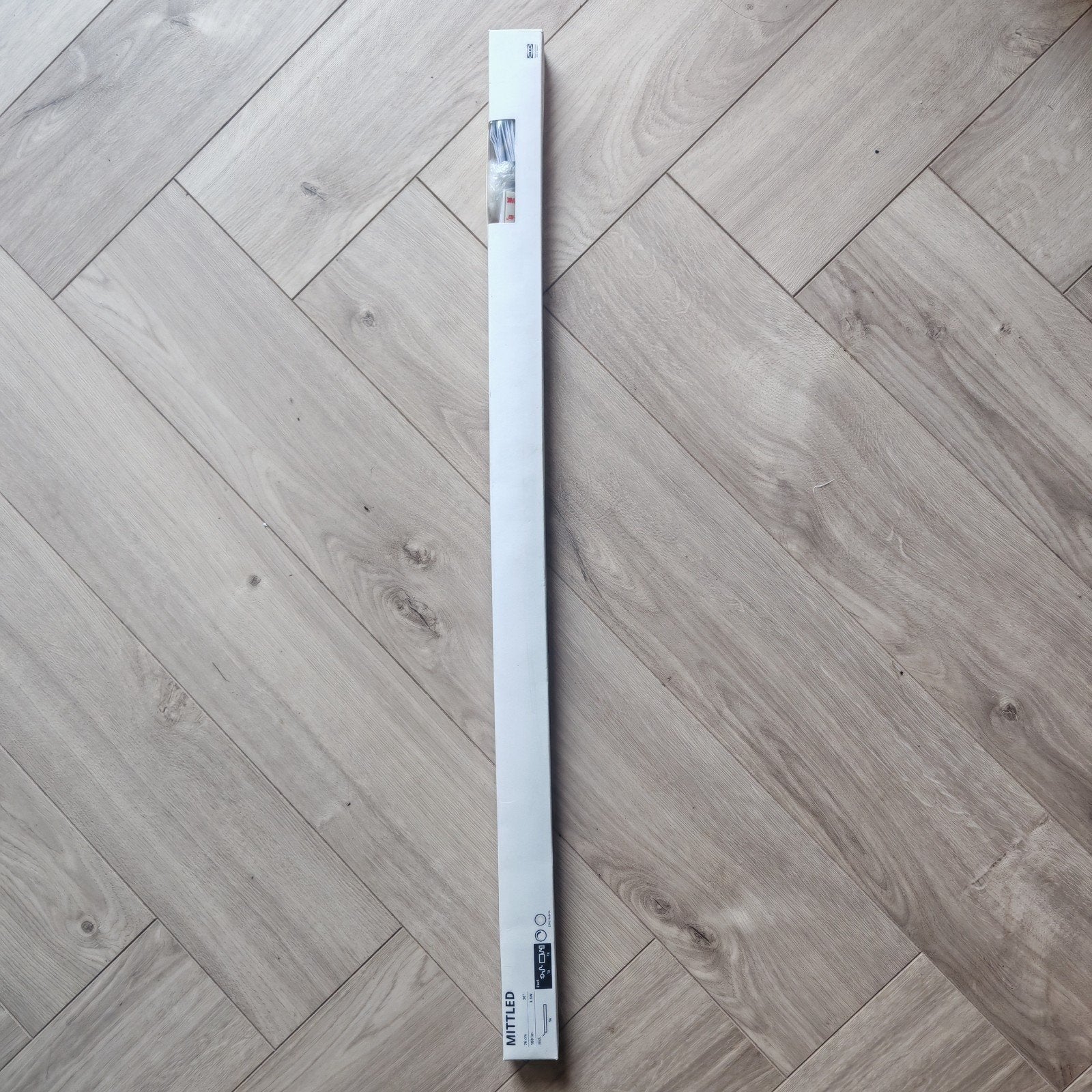 IKEA MITTLED LED-verlichting 76 cm 2700K, Ophalen of Verzenden, Nieuw, Wit, IKEA