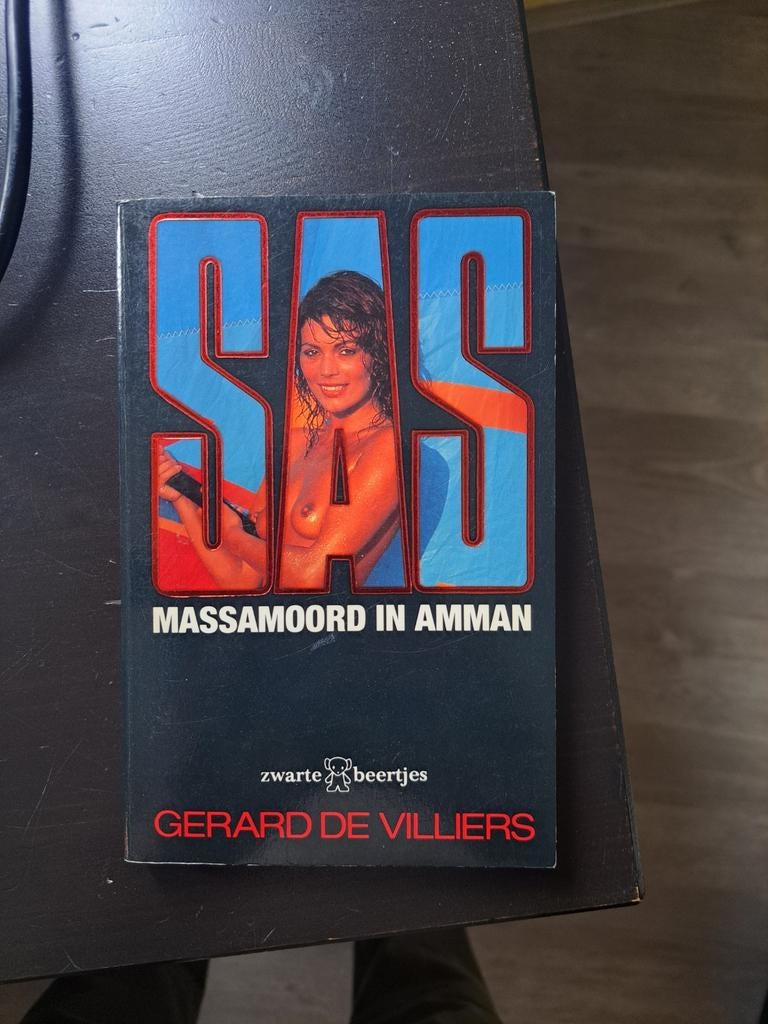 Gérard de Villiers - Massamoord in Amman, Ophalen of Verzenden, Zo goed als nieuw, Gérard de Villiers