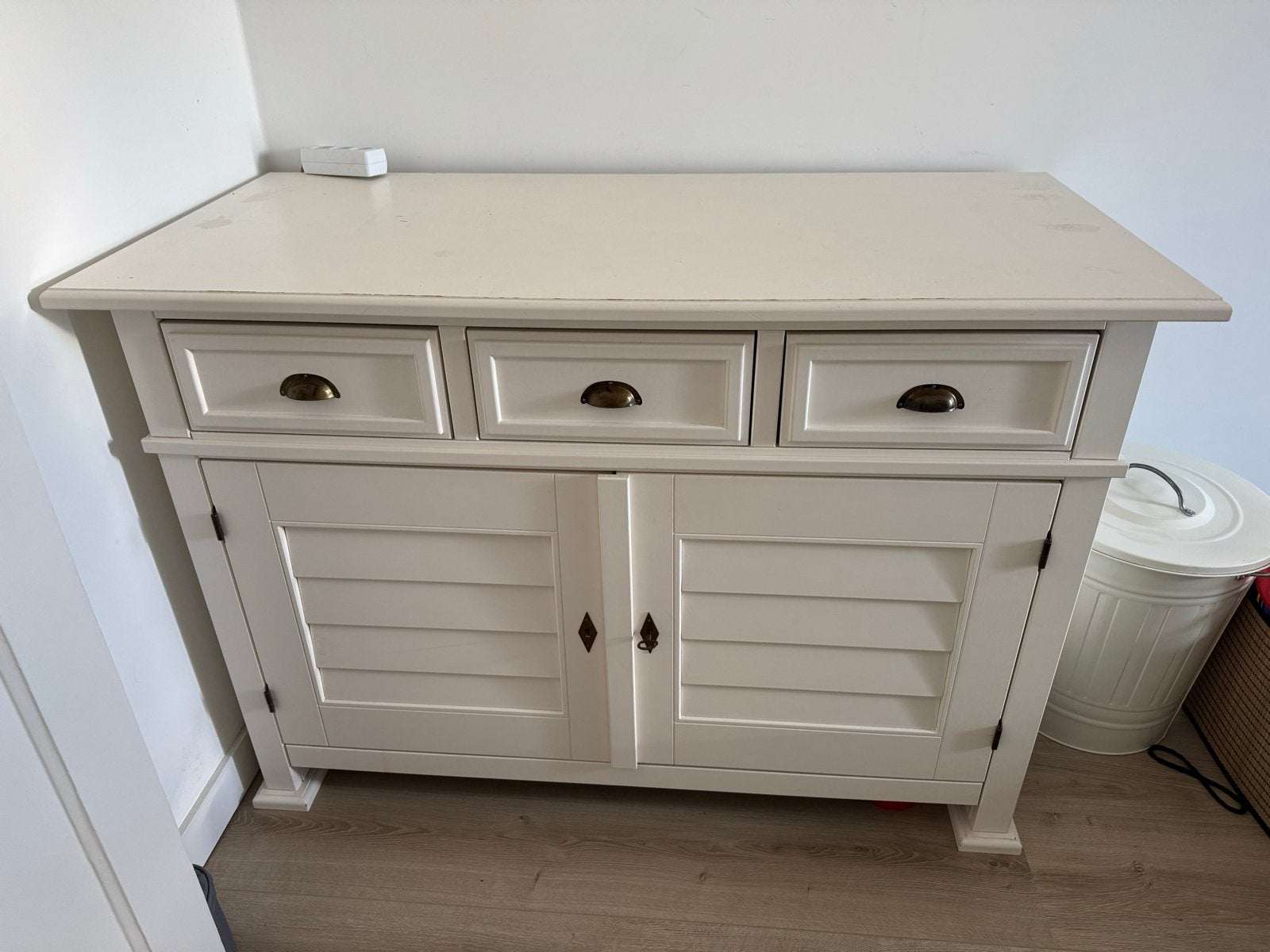 Kidsmill Bateau Commode/Kast - Offwhite - 130x60cm, Ophalen, Gebruikt, 50 tot 70 cm, 100 cm of meer