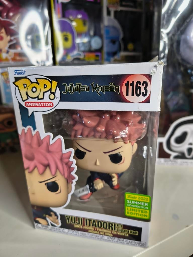 Funko Pop! Animation Yuji Itadori #1163 Jujutsu Kaisen, Ophalen of Verzenden, Gebruikt