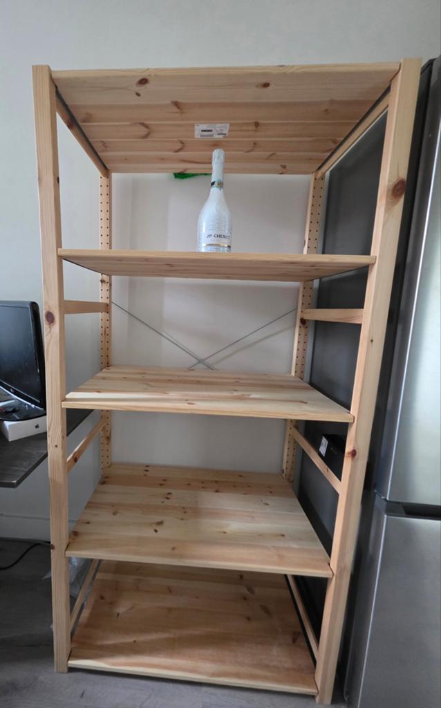 IKEA VAR Stellingkast - Houten Opbergrek, Huis en Inrichting, Ophalen of Verzenden, Gebruikt