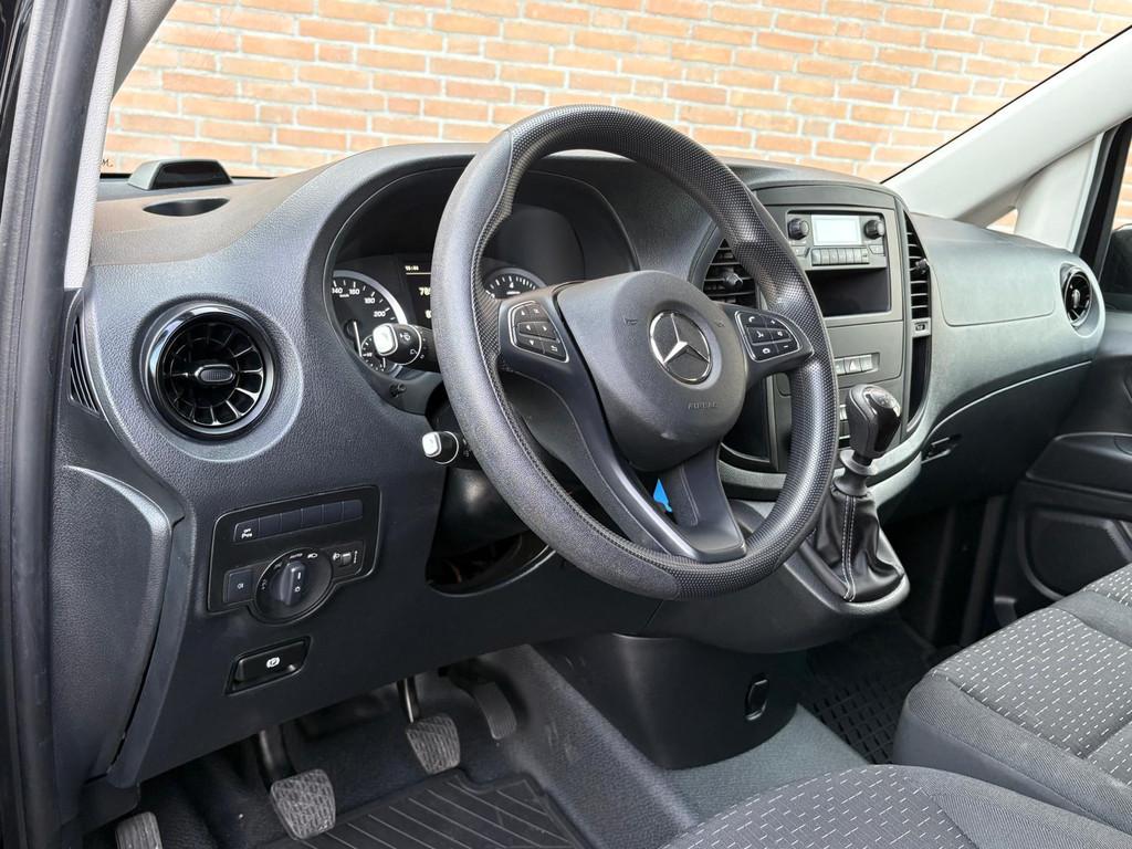 Mercedes-Benz Vito 114CDI 136PK Extra Lang / Parctronic / Cr, Auto's, Gebruikt, Huisgarantie, 4 cilinders, Zwart