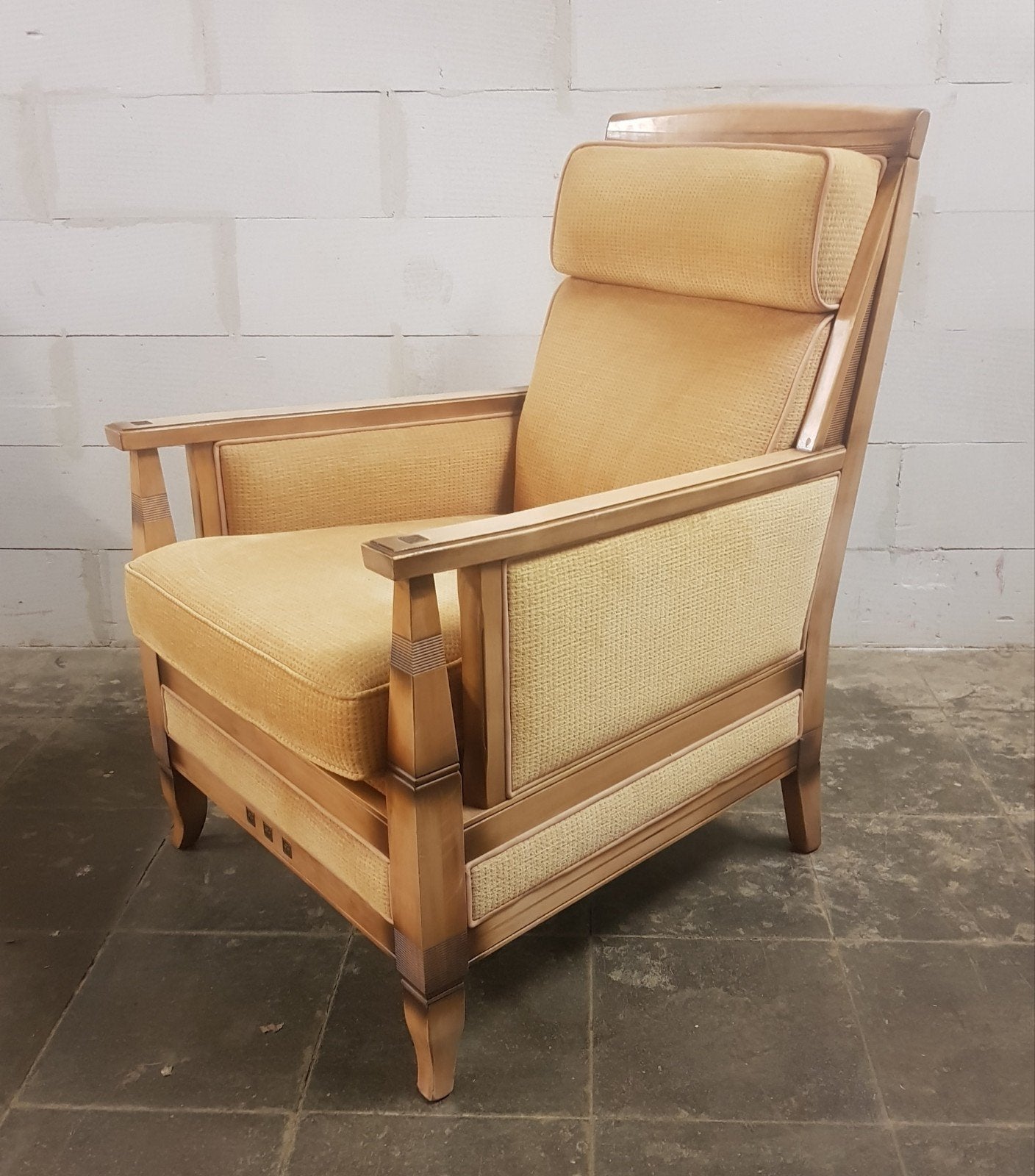Zeer fraaie, comfortabele Schuitema fauteuil, Ophalen of Verzenden
