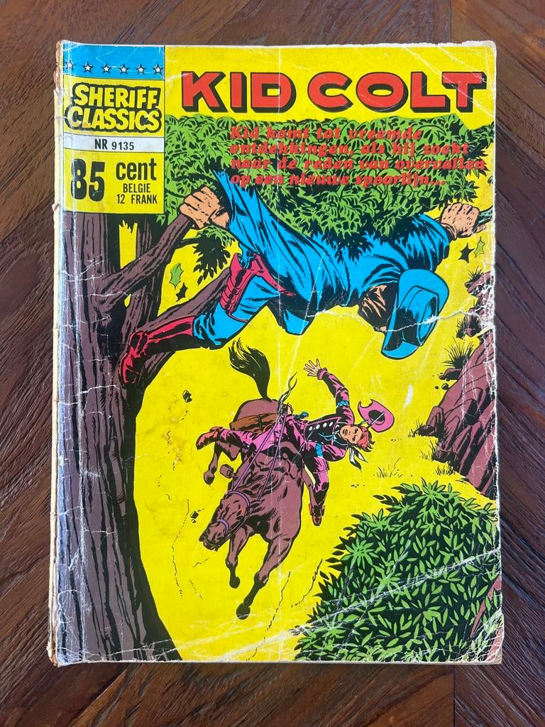 Sheriff Classics Kid Colt nr 9135, Boeken, Eén stripboek, Ophalen of Verzenden, Gelezen