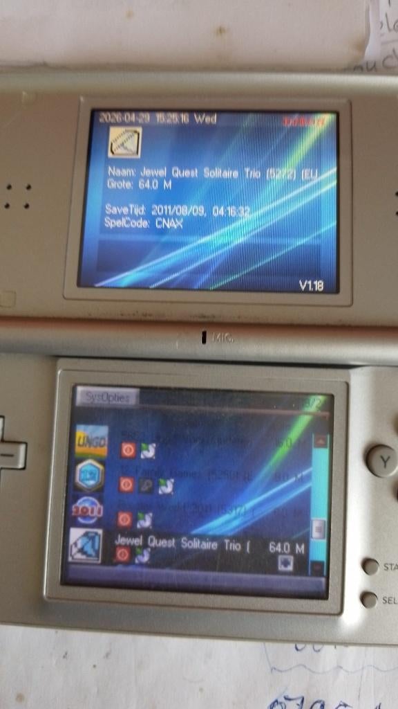 DS  MET SD 2 GB, Spelcomputers en Games, Spelcomputers | Nintendo DS, Verzenden, Zilver, DS Lite, Gebruikt