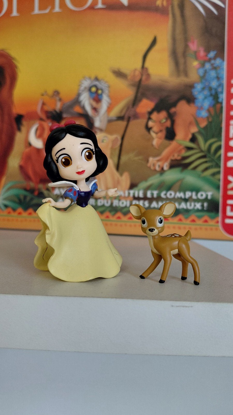 Sneeuwwitje en hertje Disney poppetjes, Verzamelen, Poppetjes en Figuurtjes, Ophalen of Verzenden, Zo goed als nieuw