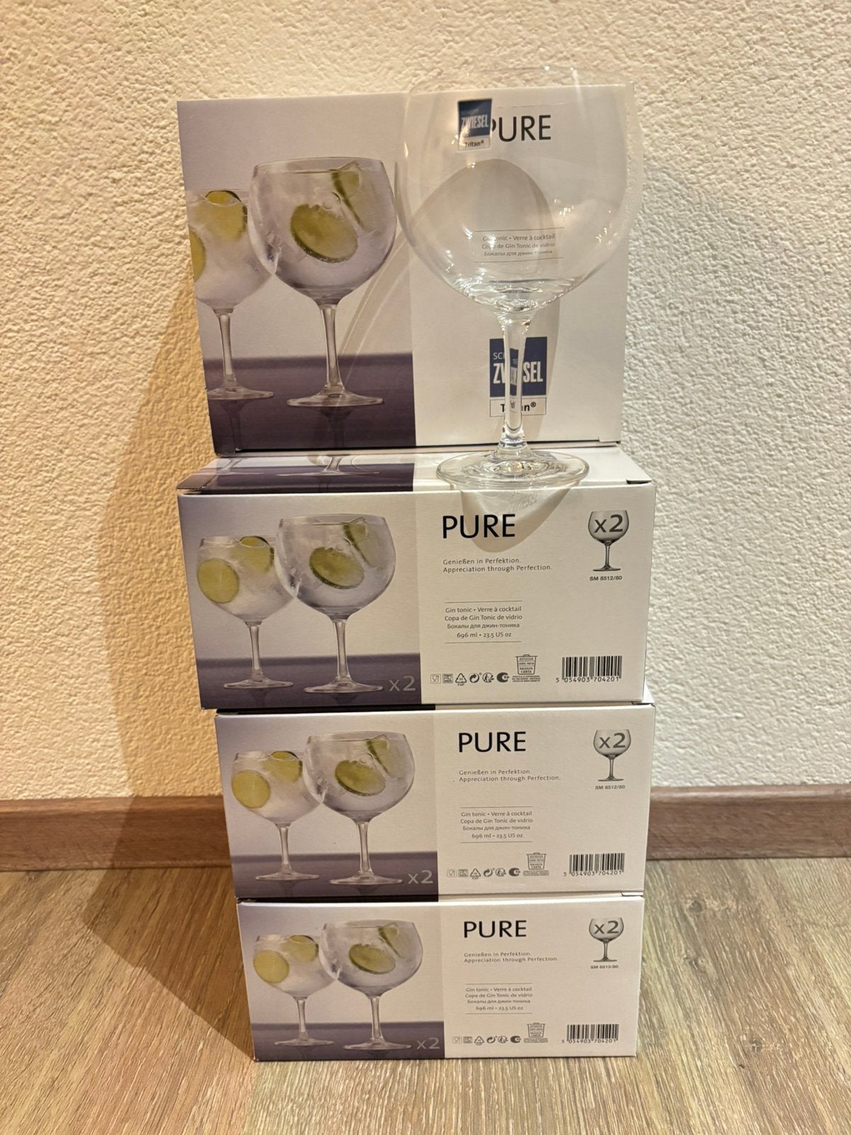 NIEUW! 12 Schott Zwiesel Gin Tonic glazen, Ophalen of Verzenden, Nieuw, Overige typen