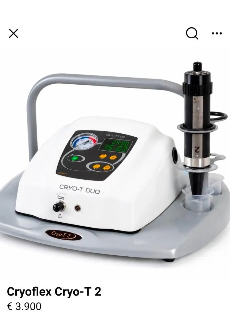 Cryo T-Duo spray, behandeling cellulite en huidverstrakinf, Ophalen, Zo goed als nieuw, Overige typen