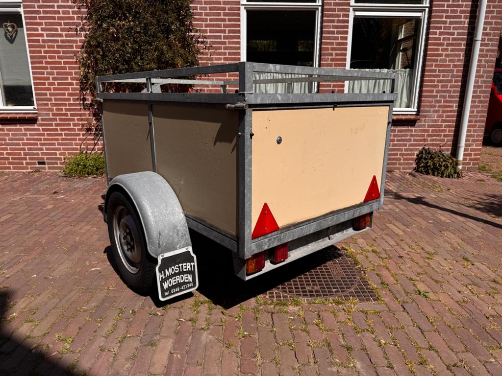 Compacte aanhangwagen ideaal voor vakantie, Auto diversen, Aanhangers en Bagagewagens, Ophalen, Gebruikt