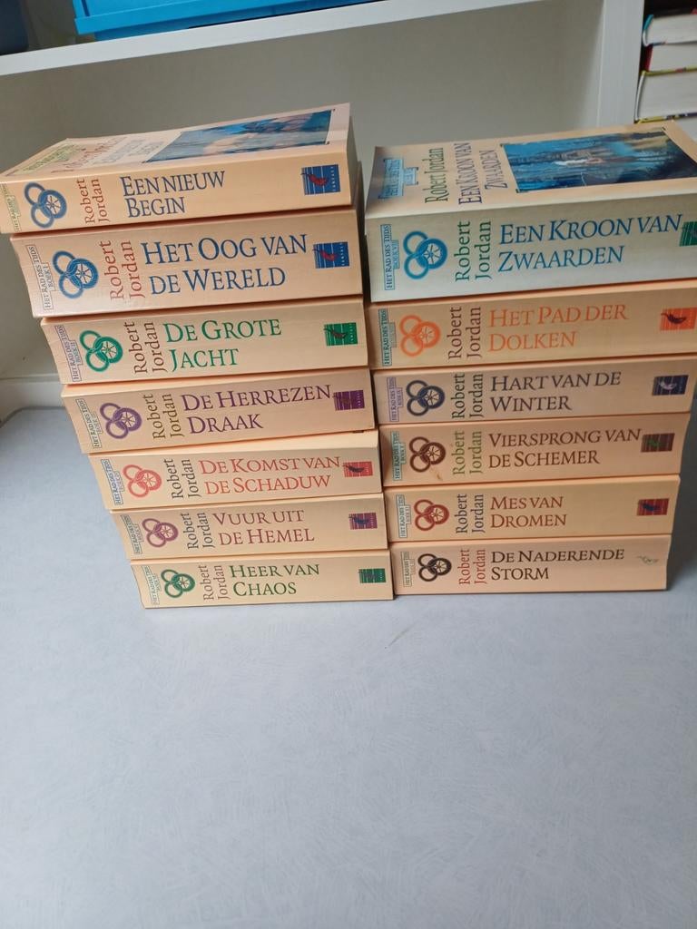 Het rad des tijds 1 tm 12, Boeken, Fantasy, Ophalen of Verzenden, Gelezen, Robert Jordan