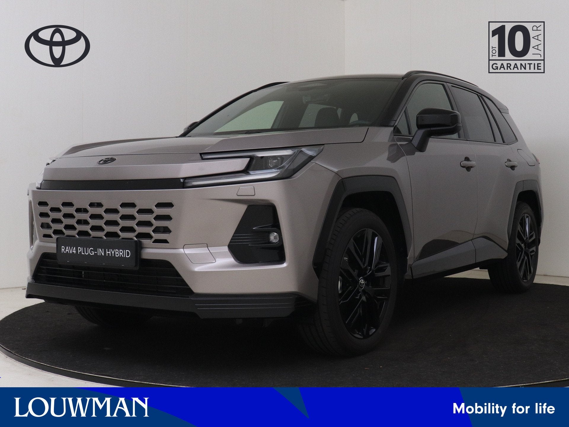 Toyota RAV4 2.5 Hybrid 200 First Edition | DEMO & SNEL LEVER, Zwart, 4 cilinders, Beige, Bedrijf