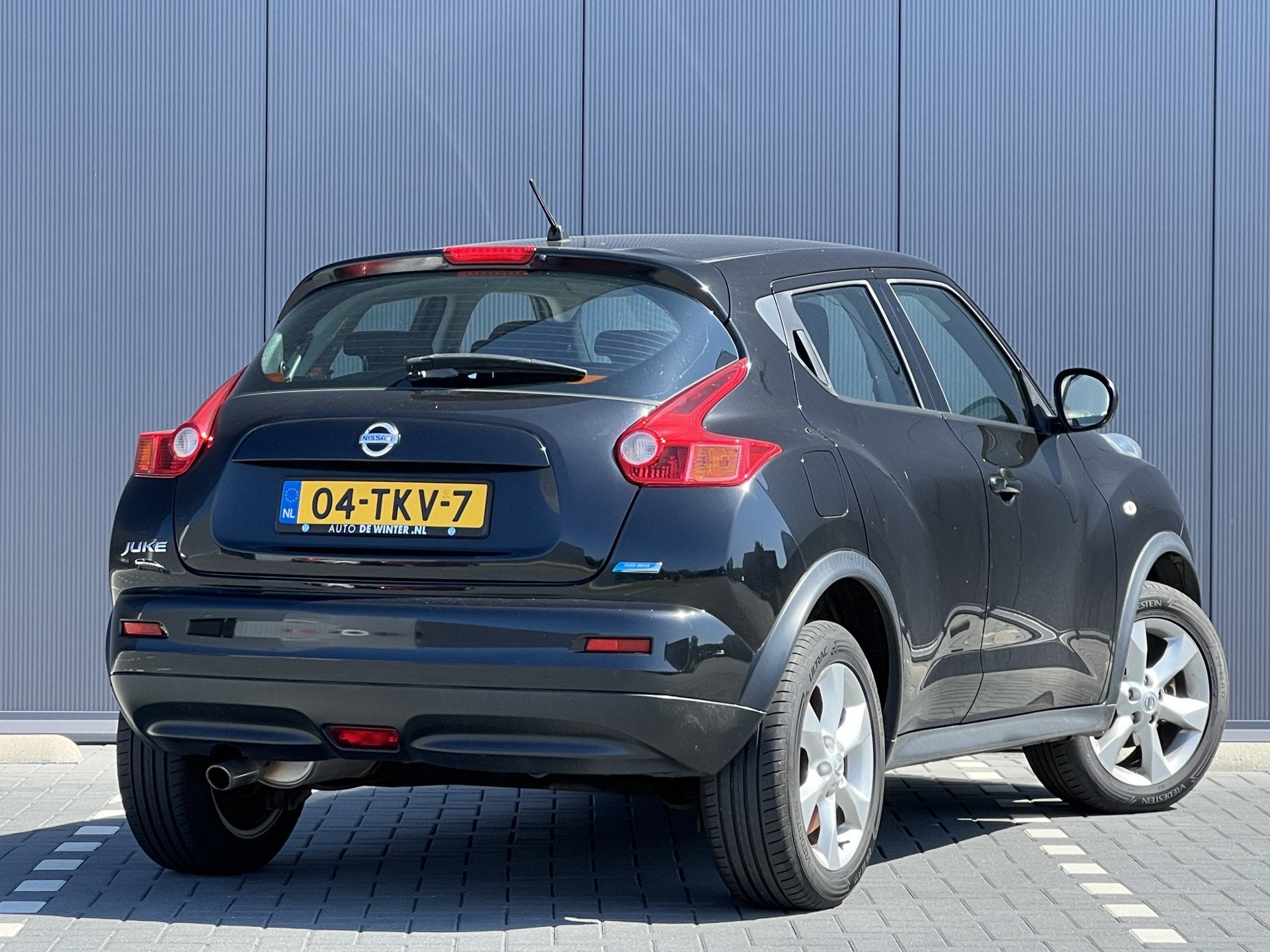Nissan Juke 1.6 Acenta Eco | Nieuw binnen | Clima | Cruise |, Auto's, Nissan, Euro 5, Stof, Zwart, 4 cilinders