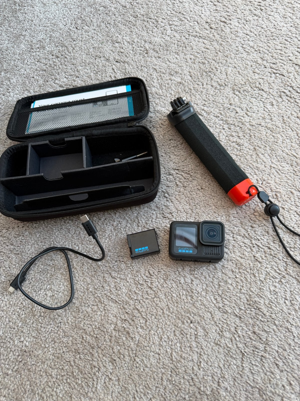 GoPro Hero 13 Black met accessoires
