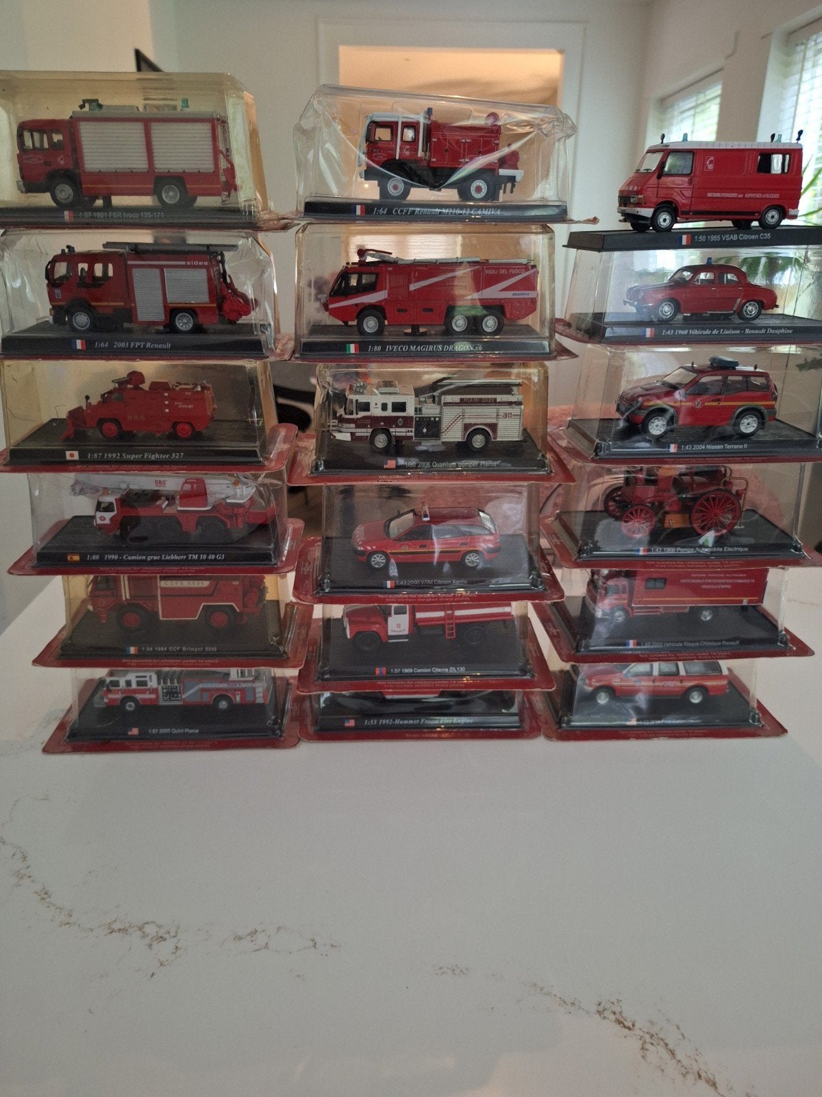 Collectie Del prado brandweerauto's in originele verpakking, Ophalen of Verzenden, Nieuw