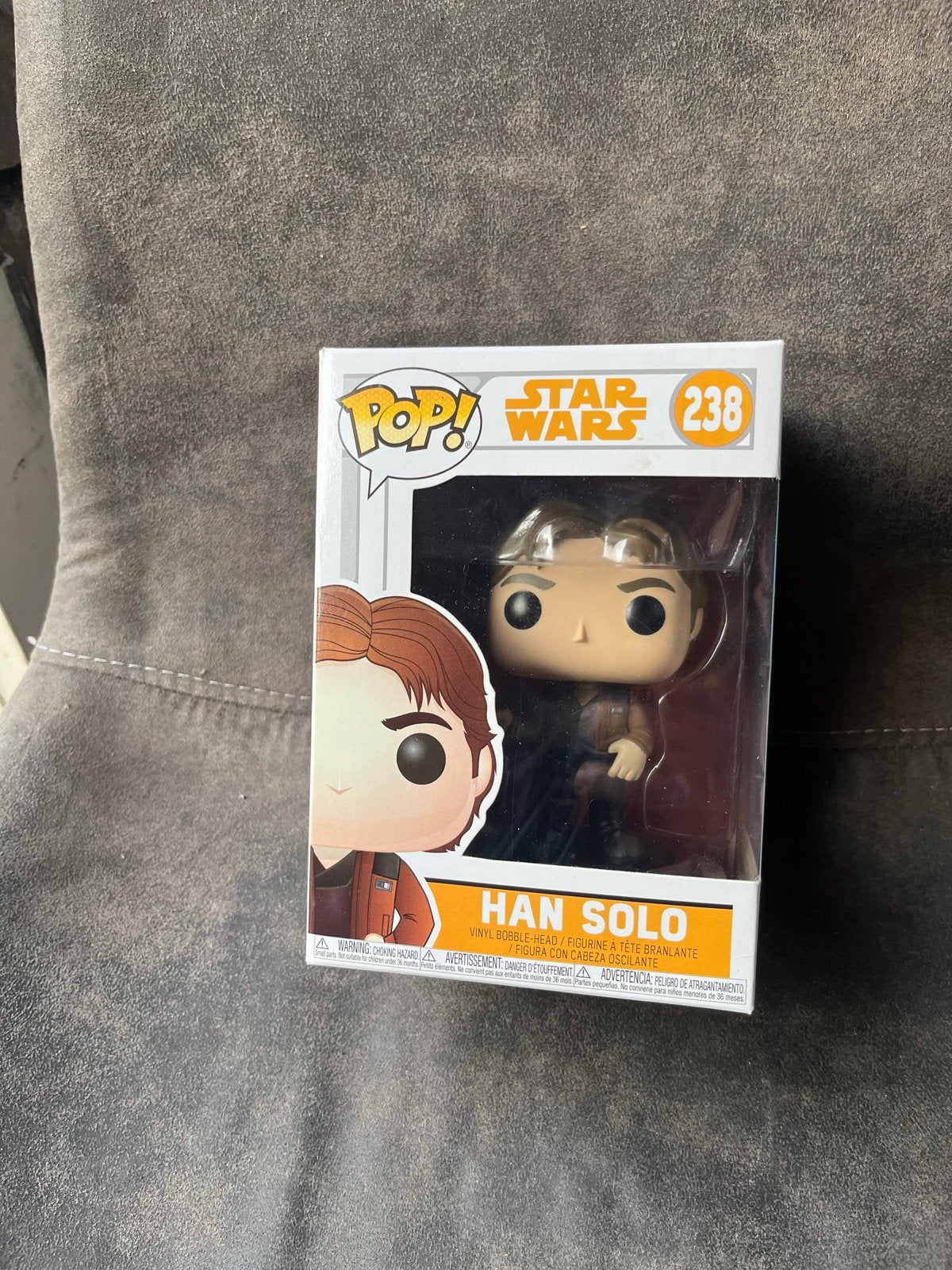 Funko Pop! Star Wars Han Solo #238, Ophalen of Verzenden, Nieuw, Actiefiguurtje