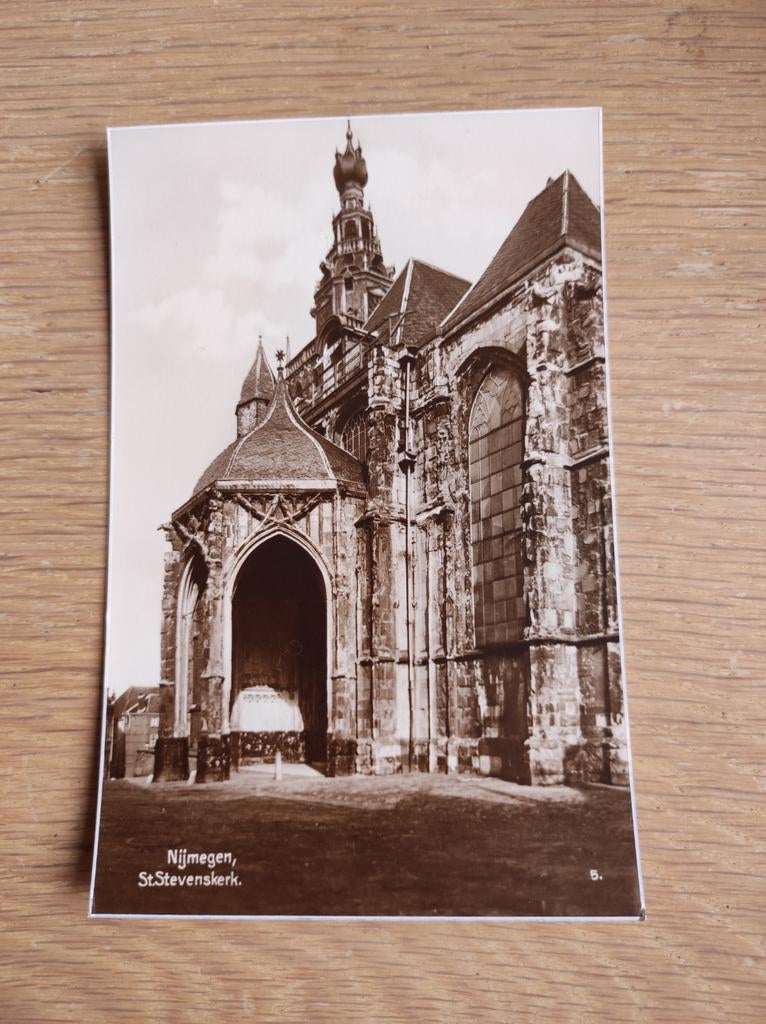 Oude Ansichtkaart Nijmegen, St. Stevenskerk (Ongelopen), Ophalen of Verzenden, Voor 1920, Ongelopen, Gelderland