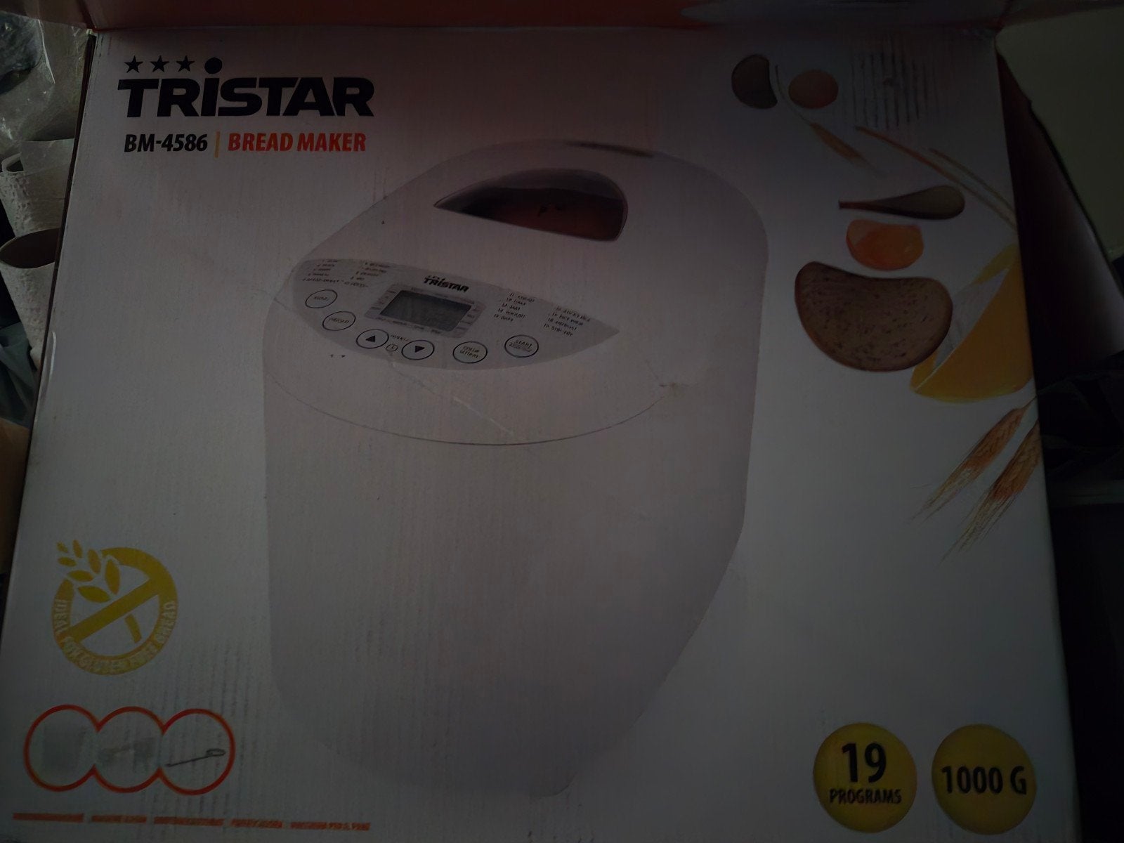 broodbakmachine, Witgoed en Apparatuur, Ophalen, Nieuw
