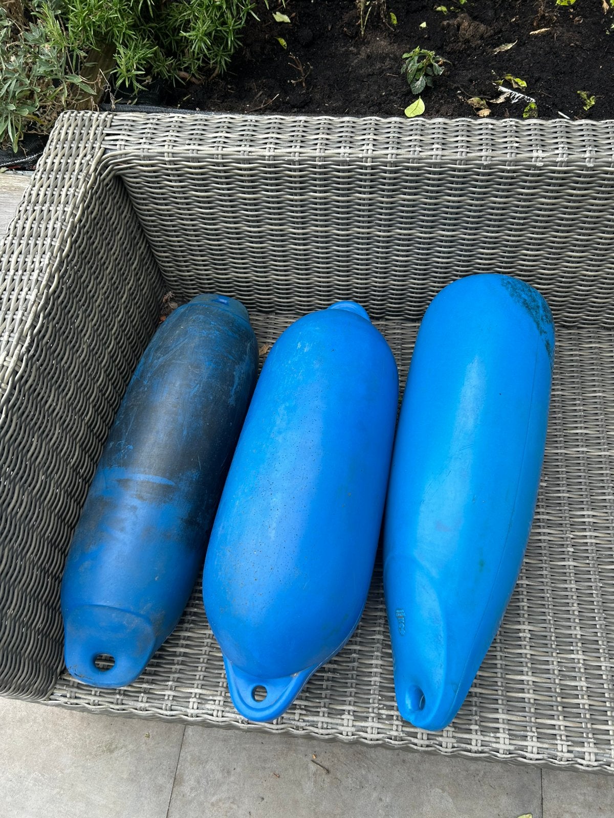 3 fenders 60 cm lang, Ophalen, Gebruikt, Overige typen