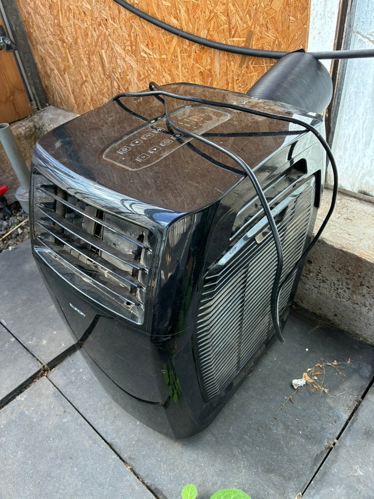 Eurom Coolperfect 150 mobiele airco, Ophalen, 3 snelheden of meer, 100 m³ of groter, Mobiele airco