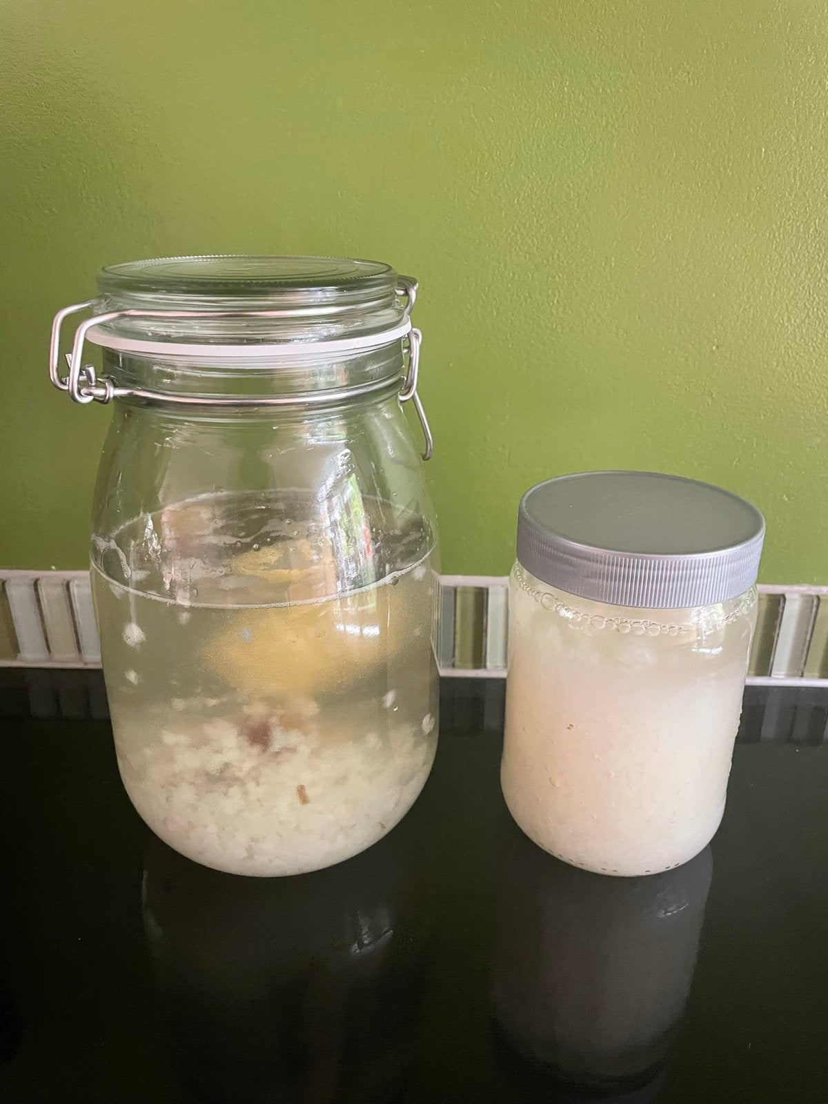 Waterkefir, Ophalen