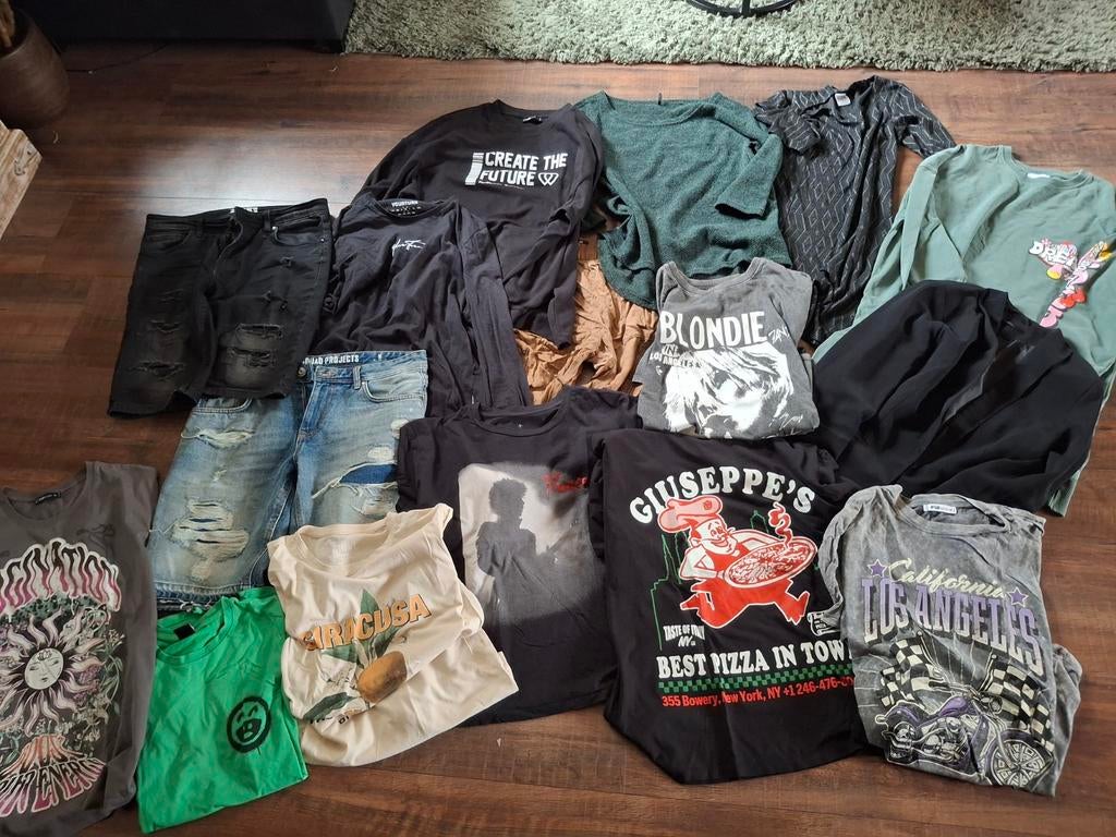 Kledingpakket dames maat M 16 items, Ophalen of Verzenden, Zo goed als nieuw, Maat 38/40 (M)