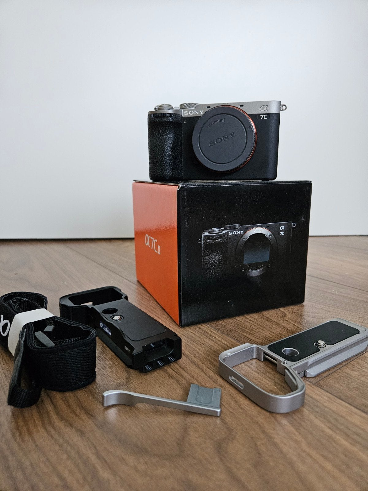 Sony Alpha A7CII met 2x grip, Audio, Tv en Foto, Bodydop, Ophalen of Verzenden, Zo goed als nieuw, Sony