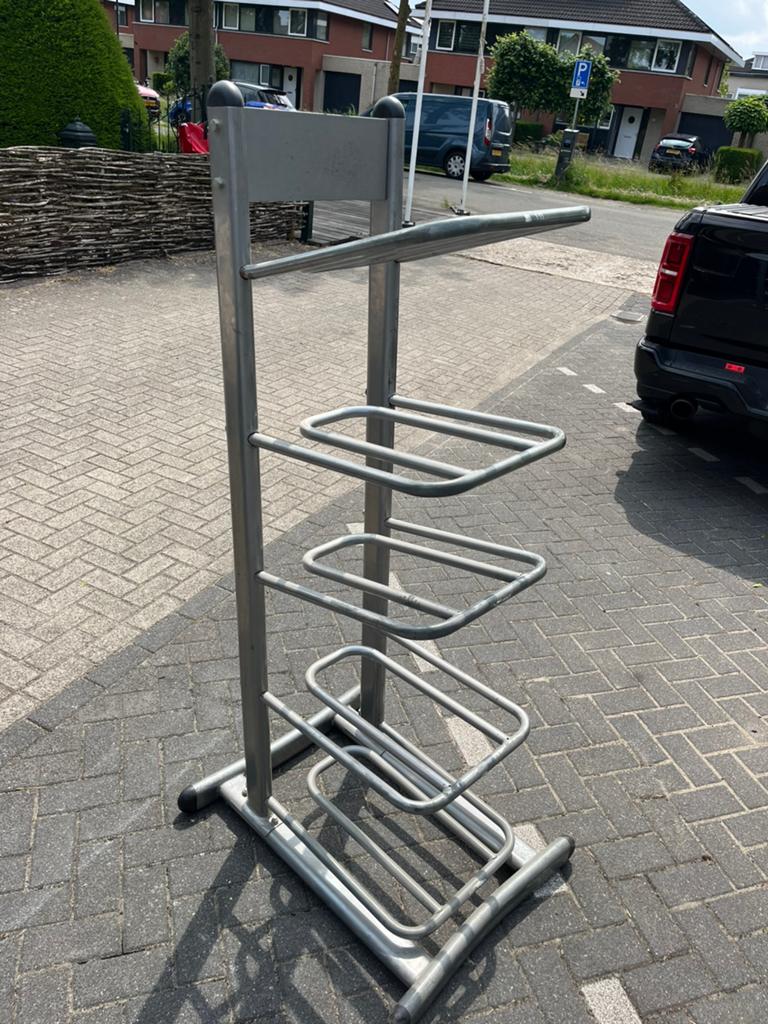 Rek voor power bags of Bosu ballen, Ophalen, Gebruikt, Materialen, Overige typen
