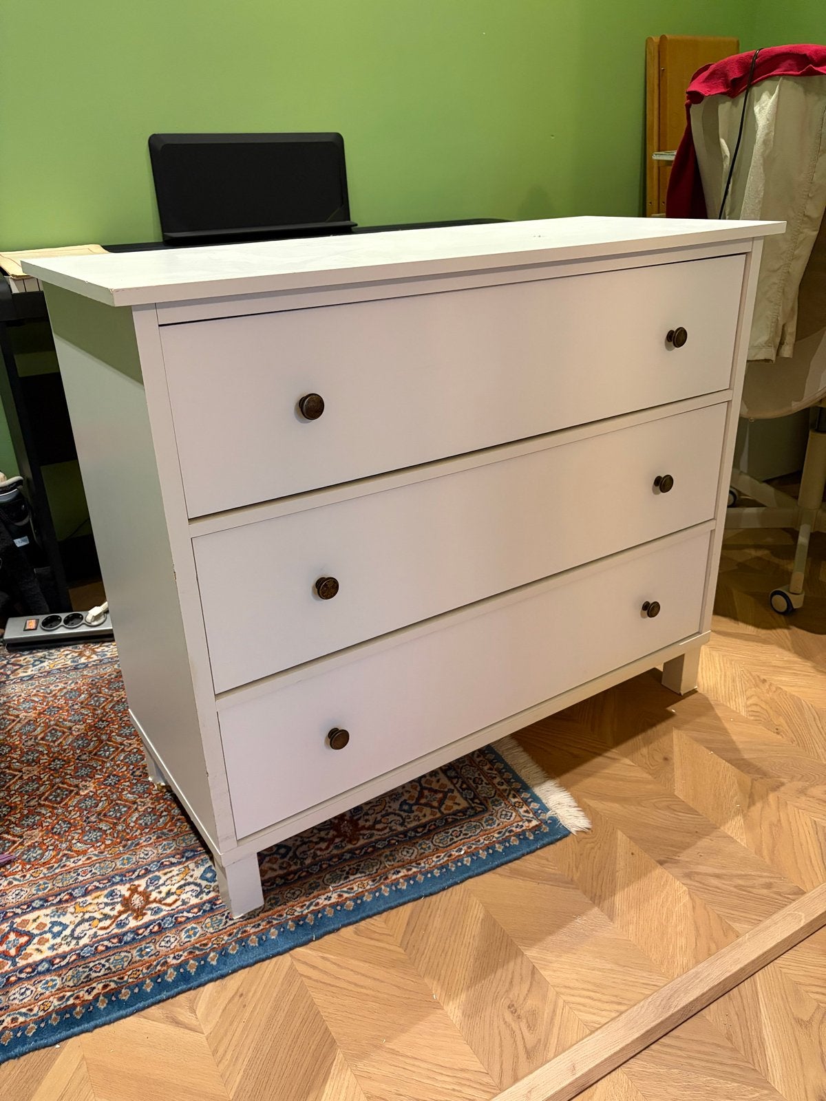 Ikea Hemnes ladekast met 3 laden - Gebruikt, Ophalen, Gebruikt, 100 tot 150 cm, 3 of 4 laden